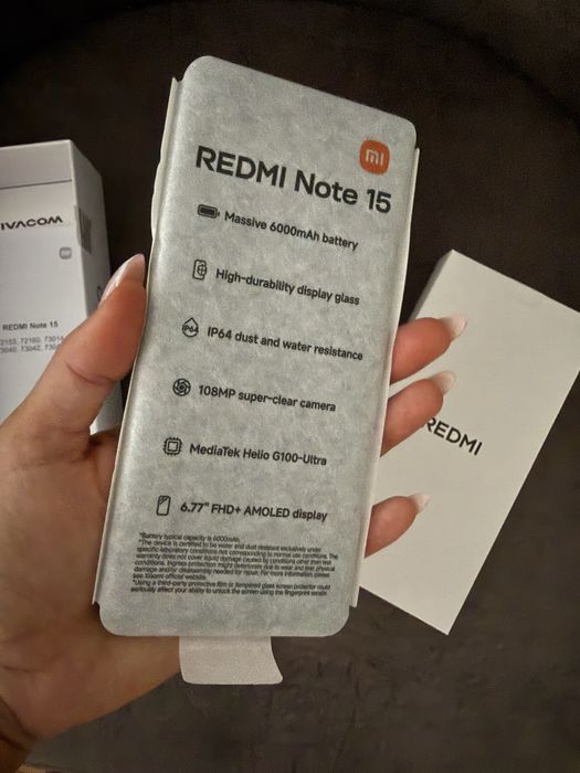 Xiomi redmi note 15