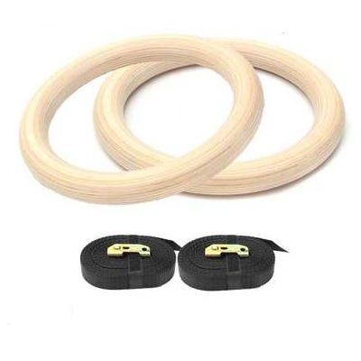 Халки за гимнастика | GYM RING WOODEN / Дървени Халки