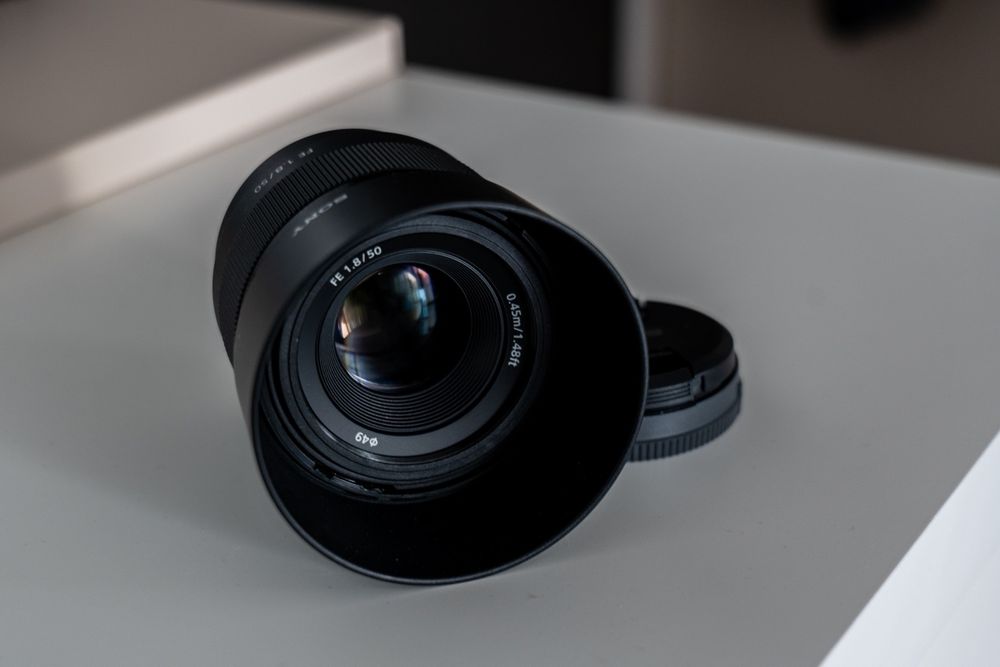 Obiectiv Sony 50MM 1.8. FE full frame