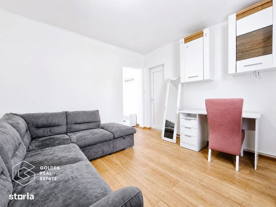 Studio tineresc, 5 minute de Facultate, bloc nou