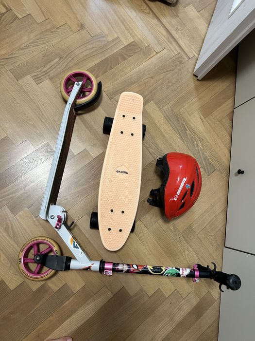 Trotineta CYGNUS 145 + Penny Board MOOVE copii+casca