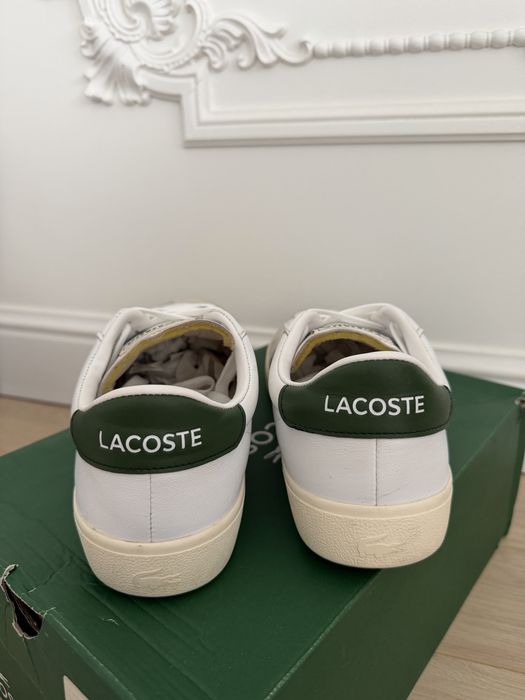 Кеды белые Lacoste 42 размер