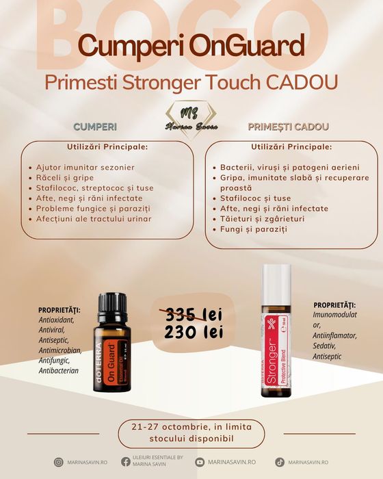 Bogo Onguard 15 ml + Stronger 10 ml