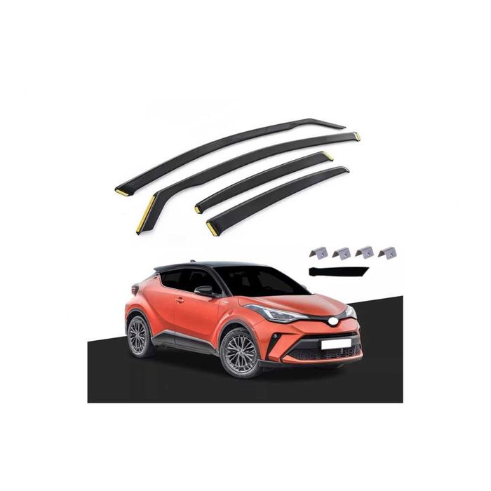 Комплект от 4 броя ветробрани за TOYOTA CHR след 2017