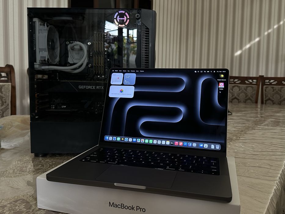 Macbook pro M1 98% в идеальном состоянии