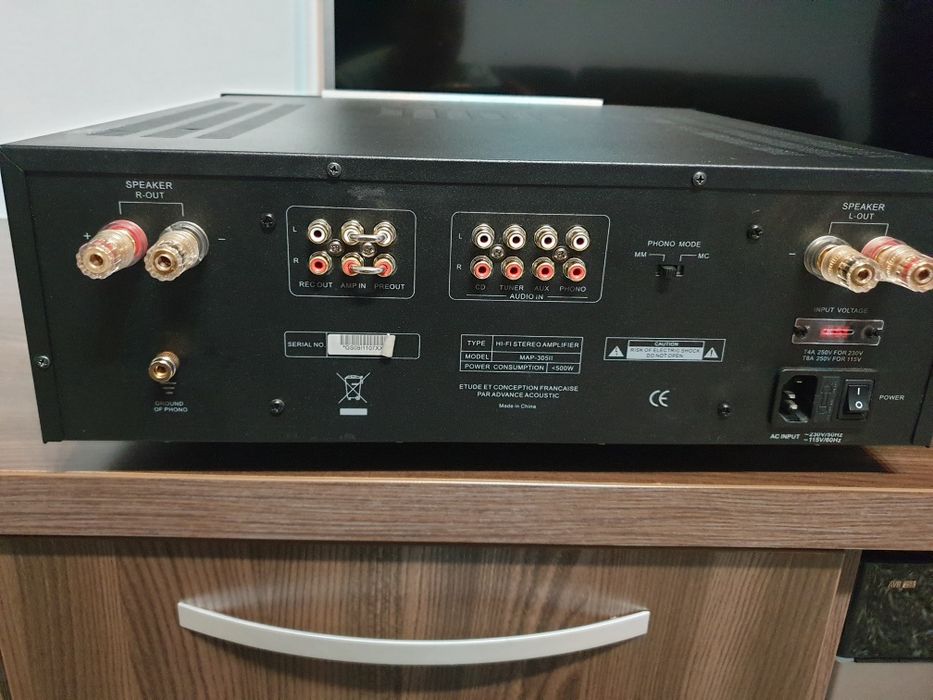 Amplificator  Advance Acoustic Map 305II