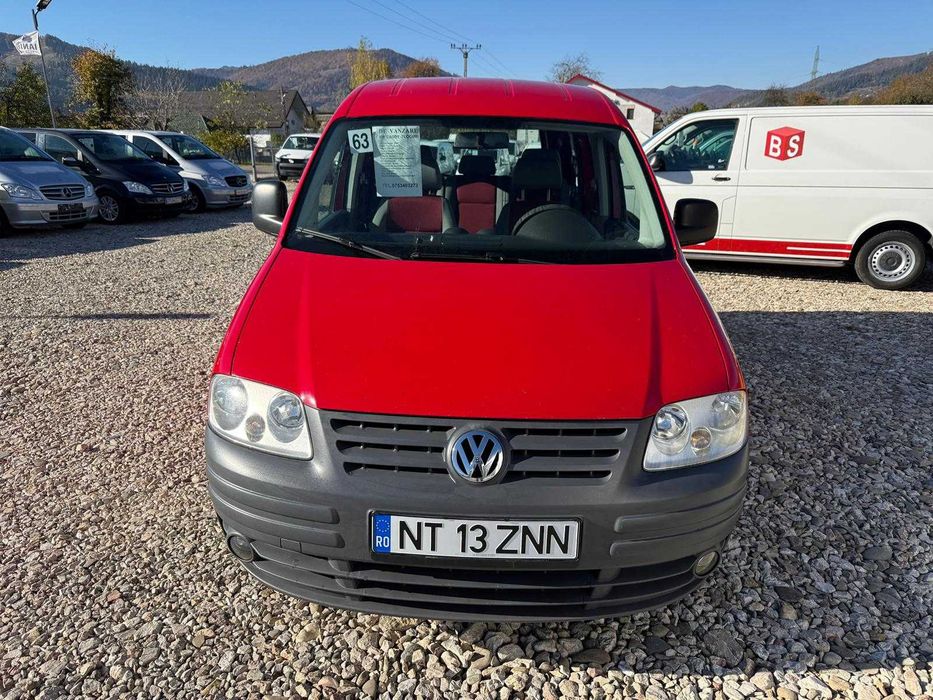 Vw caddy 1.9 7 locuri inmatriculat RO/Credit prin TBI Bank