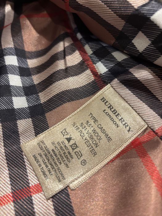 Кашмирен елек с вълна и естествен пух  на Burberry