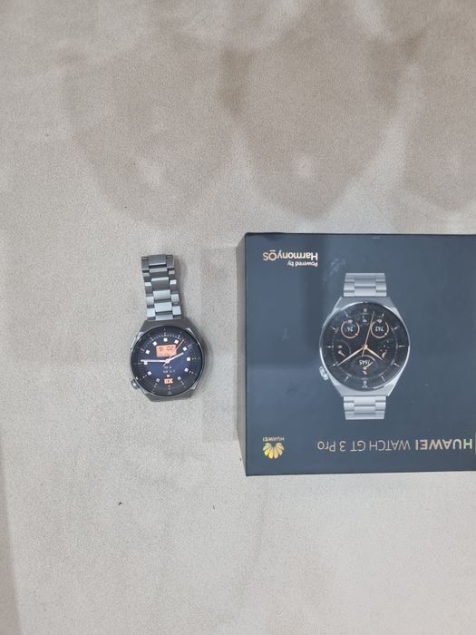 Смарт часовник Huawei GT3 pro titanium 46 mm