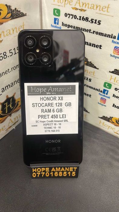 Hope Amanet P3 - Honor X8