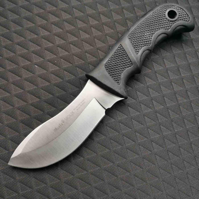 Ловен нож за дране MUELA SIOUX-10G ИСПАНИЯ с кания от естествена кожа