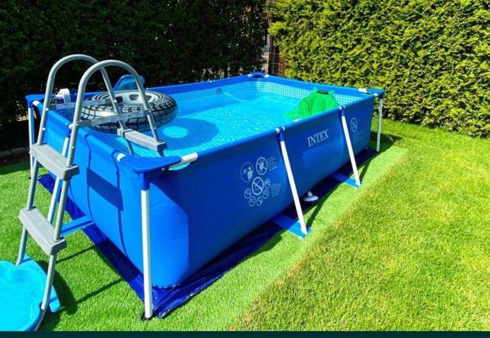 Бассейн Intex надувной и каркасный 220x150x60 для дома есть доставка !