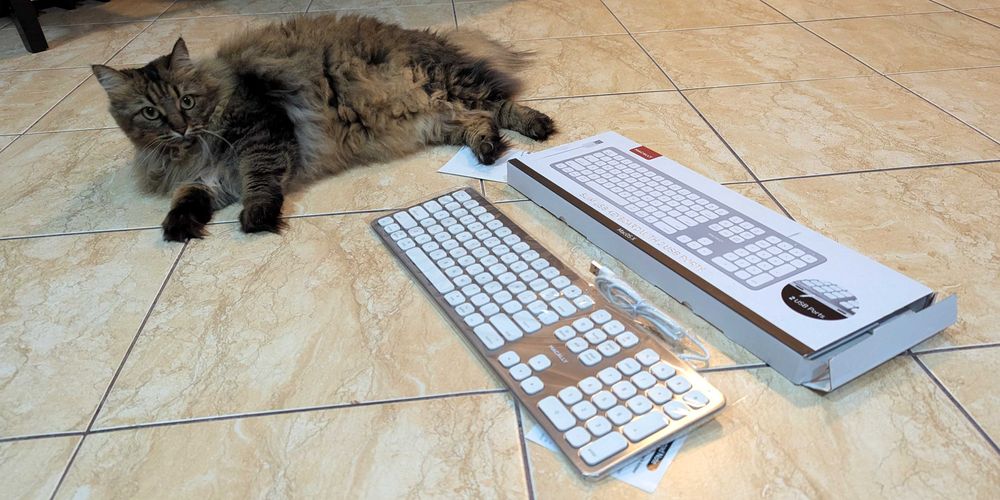 Tastatura Mac din aluminiu, Noua, Layout QUERTY, EN_US