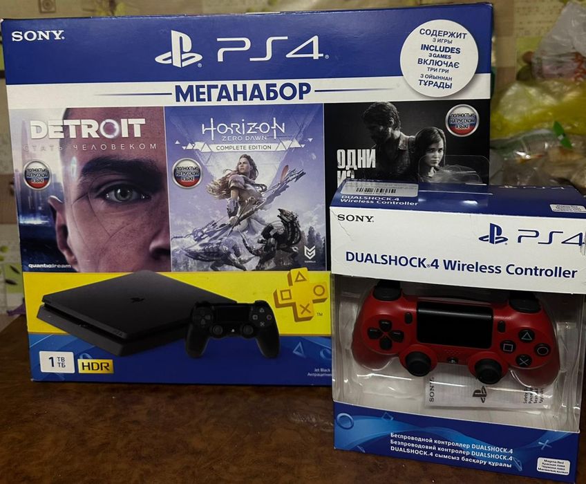 Ps 4 slim 1 tb приставка