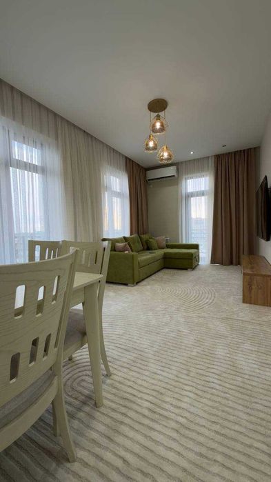 2-х комнатная 6 этаж Новостройка Еро ремонтом меб. тех. ор-р Военкомат