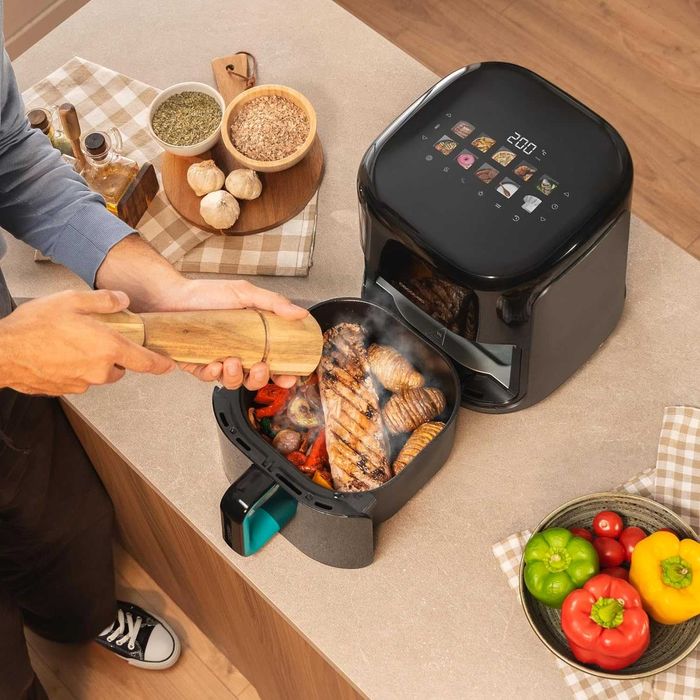 Фритюрник с горещ въздух Cecotec Cecofry&Grill Smokin’ 6500 2200W