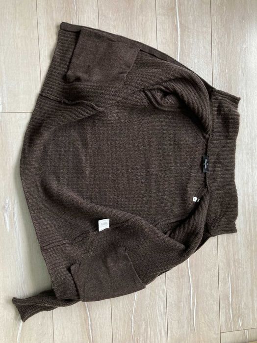 Gran Sasso 100% Cashmere кашмир дебела кашмирена жилетка пуловер 48 M