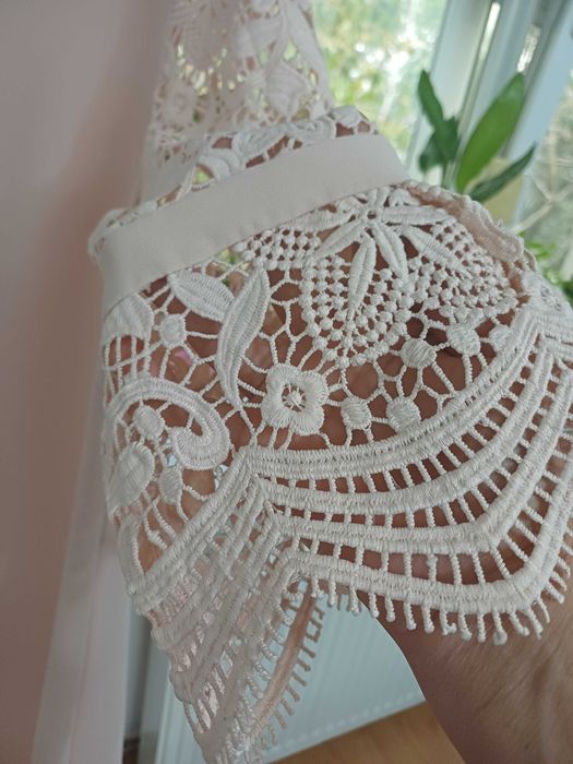 Rochie eleganta roz-pudra
