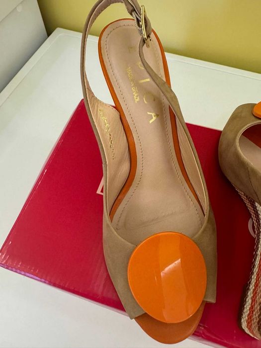 Sandale Epica cu talpa ortopedica, numarul 36, piele intoarsa