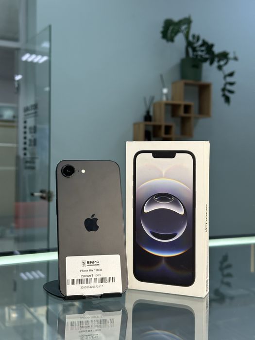 айфон 16е черный