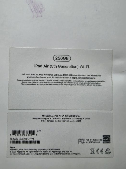iPad Air 5th 256GB продам