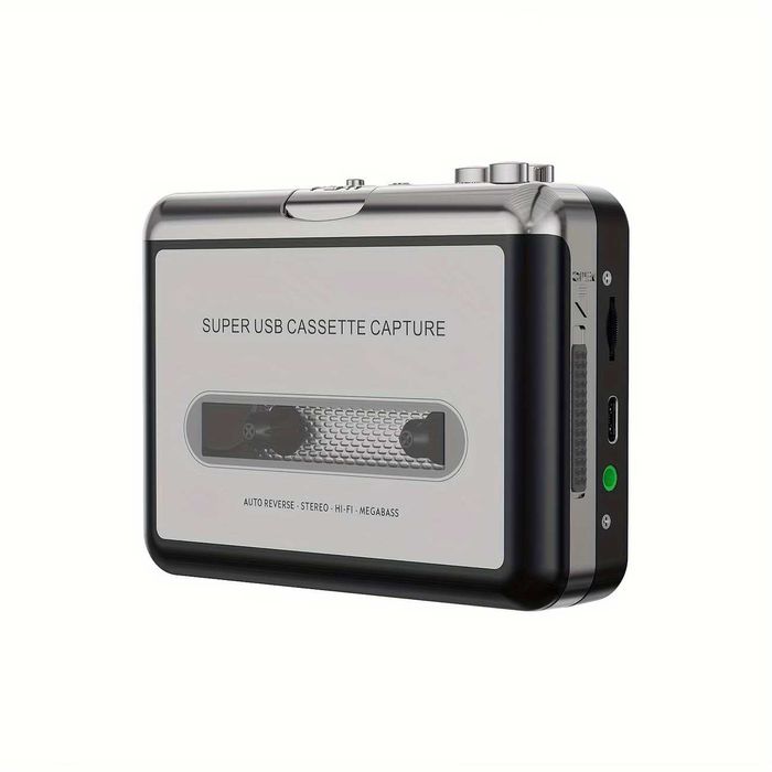 SilverCrest Уокмен Касетофон: Преносим USB Конвертор за Дигитализиране на Касети към MP3 формат, walkman