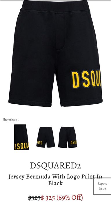 Мъжки оригинални къс панталони Dsquared2