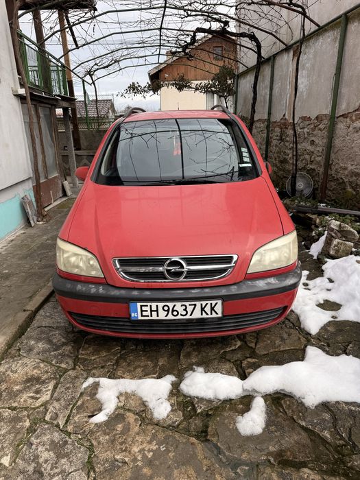 Опел Зафира с фабрична метанова уредба