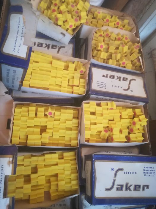 Гумички за триене. Звездички. Детска играчка. Made in ITALY. Рисуване