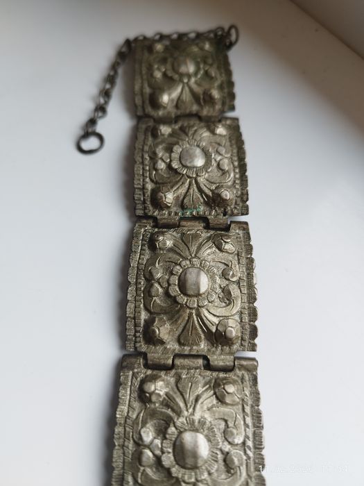 Възрожденска  сребърна гривна