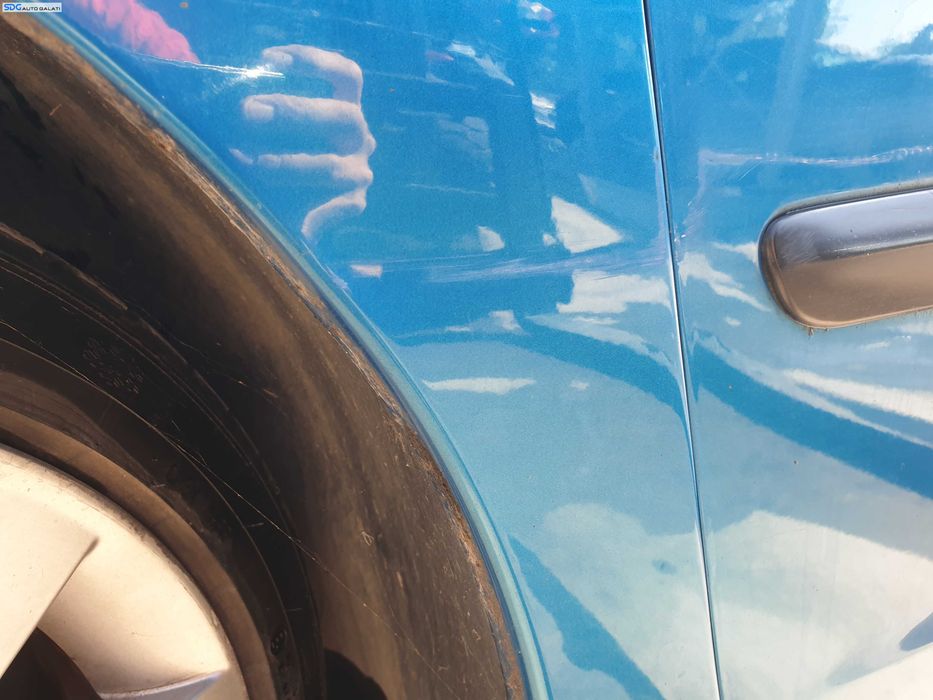 Aripa Stanga Fata Peugeot 207 CC Cabrio 2006 - 2014 Culoare KMU Neysha Blue [K6567]