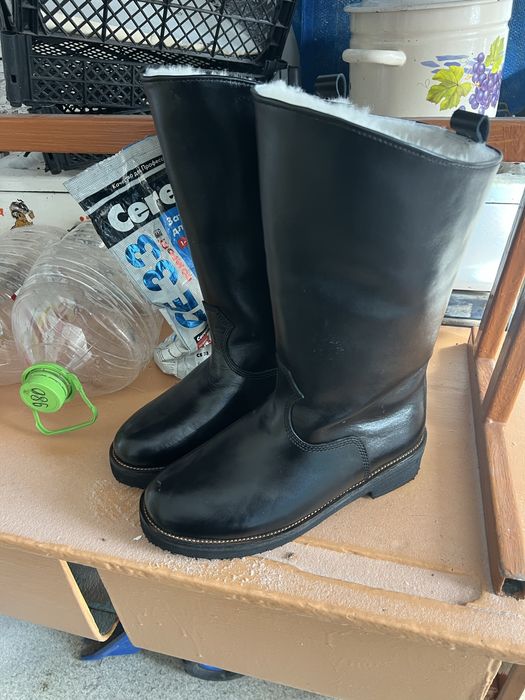 Сапоги мужские натуральная кожа р43