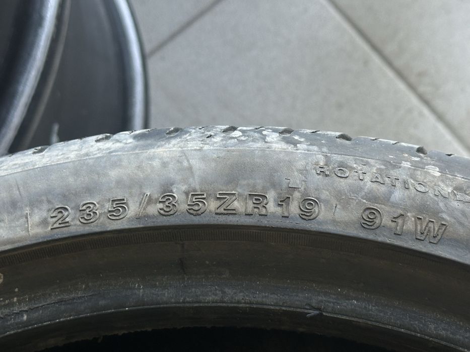 Диск с резиной R19