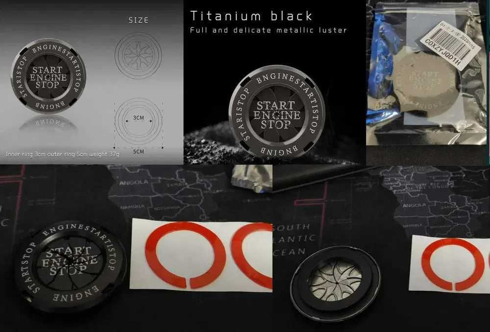 Accesoriu auto Protectie buton Start and Stop