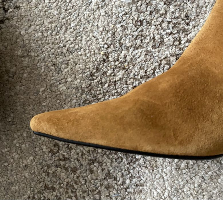 Cizme Zara din piele, noi