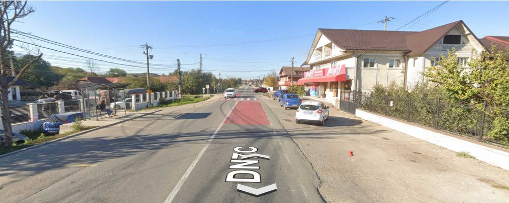 Teren intravilan Bascov 531 mp sau 1.001 mp, toate utilitatile, drum privat, intrare din DN7C