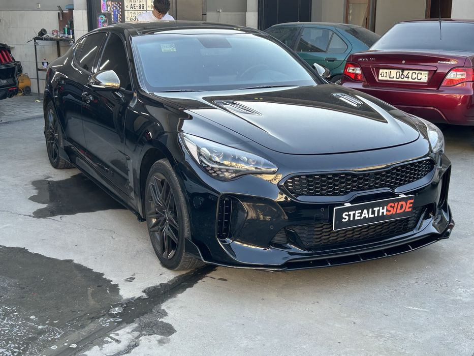 Kia Stinger Sport Tuning Spoller сплитеры Комплект