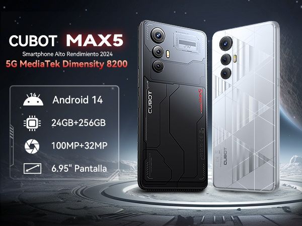 Игровые смартфоны CUBOT Max 5, 12/256 GB. Рассрочка. Имеется доставка.