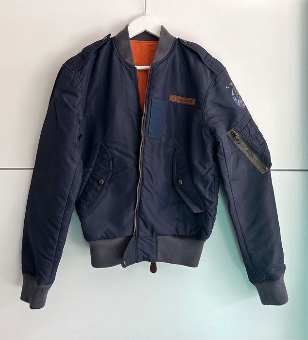 Ralph Lauren L2 Bomber navy двулицево яке