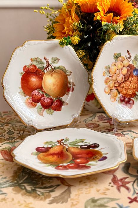 сервиз десертных тарелок — Фарфор Mittertech Bavaria Германия