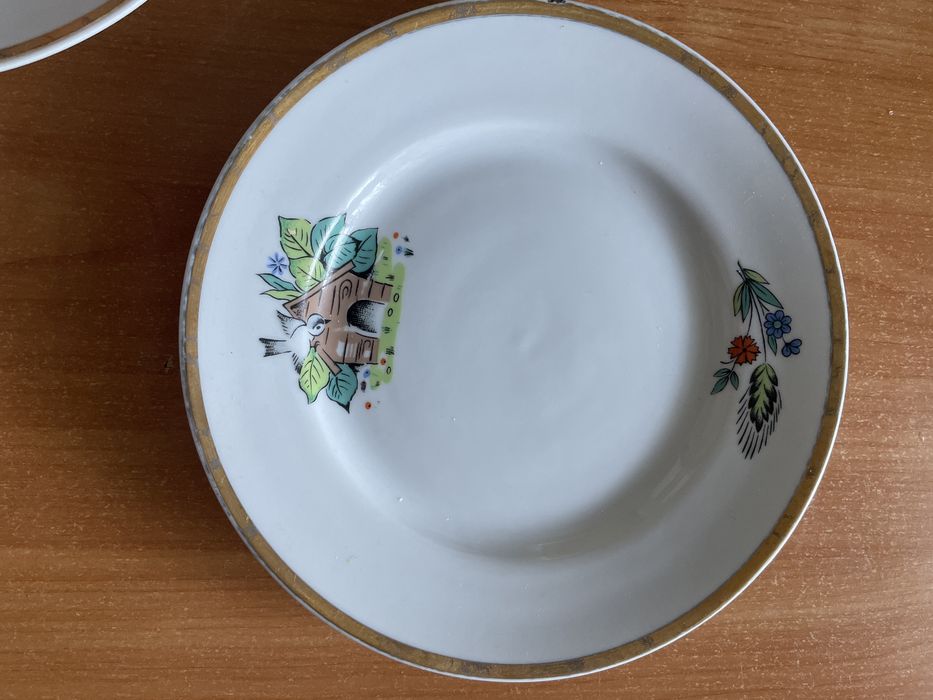 Тарелка советская