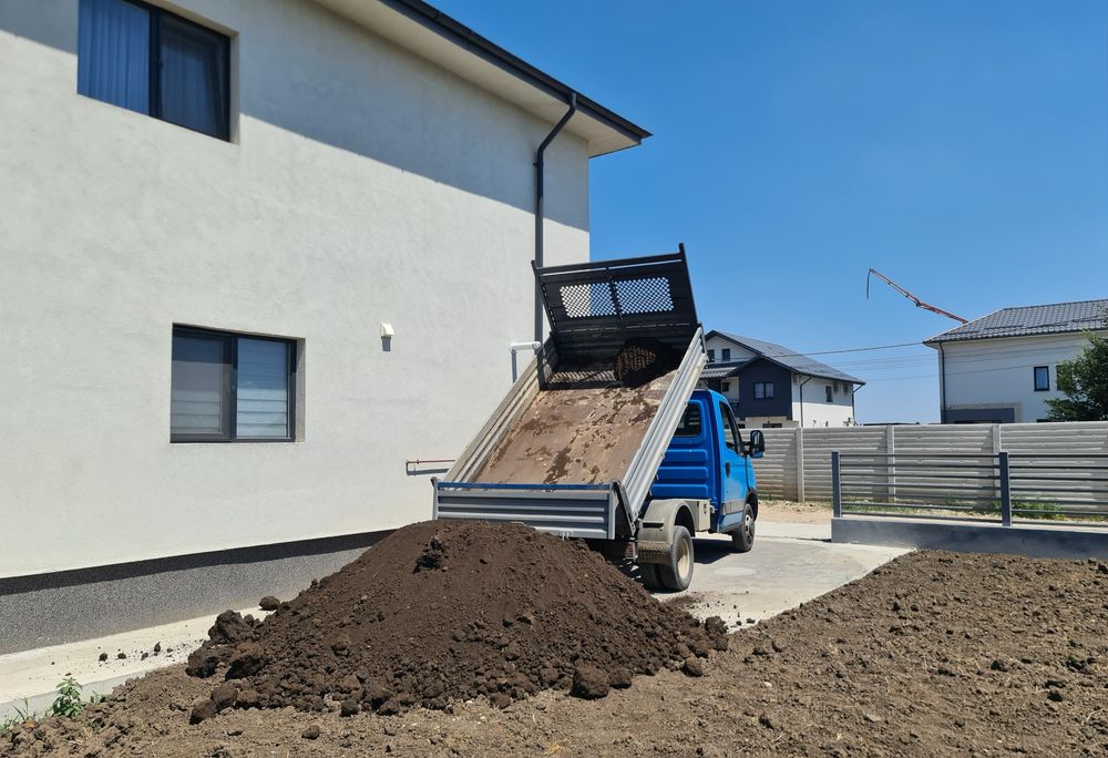 Pamant negru chișai pentru gazon