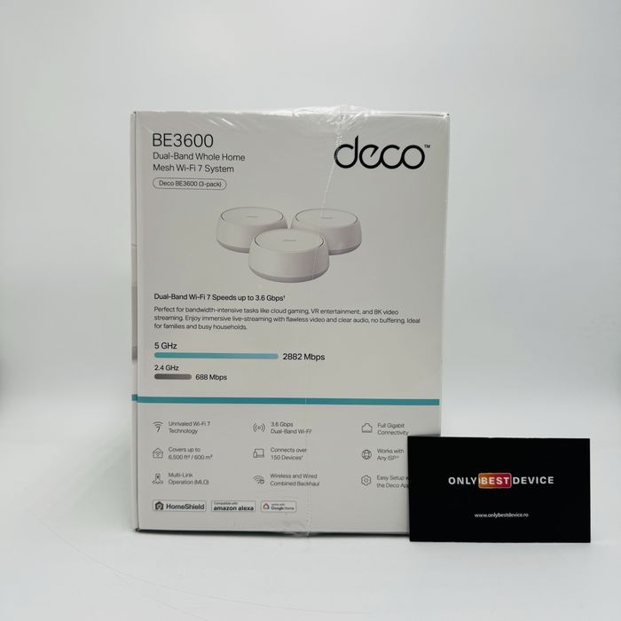 Sistem Mesh Tp-Link Deco Wi-Fi 7 BE3600