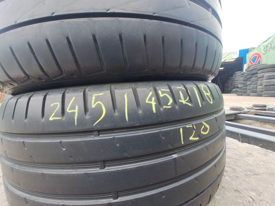 2 anvelope vara 245/45r18 Hankook Montaj Gratuit