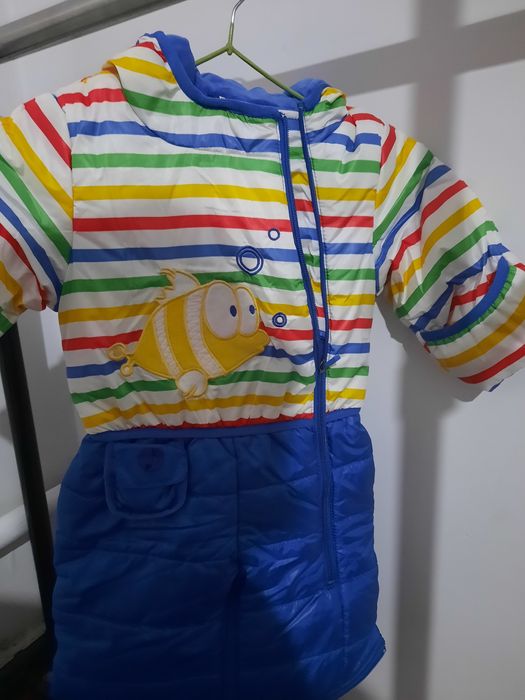 Комбинезон на флисе демисезонный