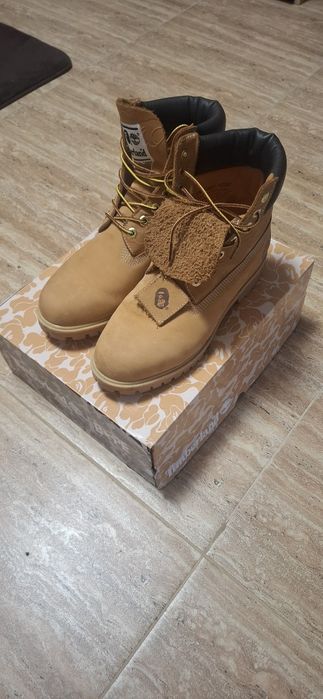 Timberland premium 6 waterproof x bape