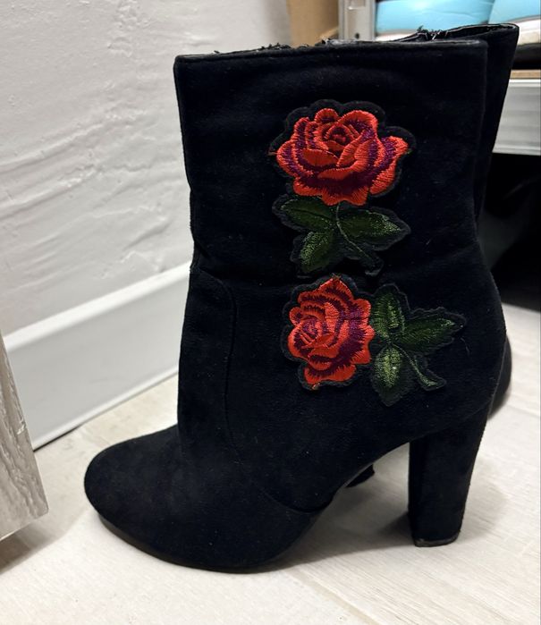 Botine cu toc marimea 37