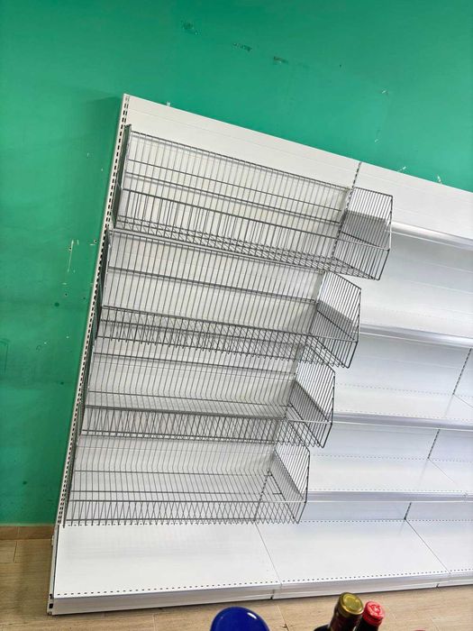 Стелажи за магазин нови - крайстенни и островни