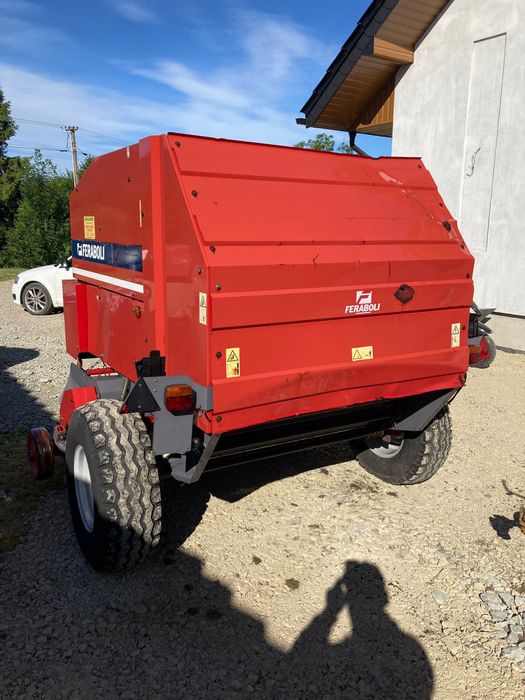 Balotiera,presa baloti Rotunzi Feraboli legare plasa si ata