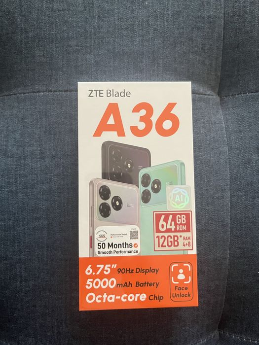 Продам ZTE Blade A36 (новый, в коробке)